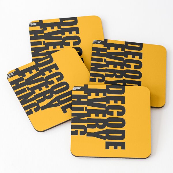 Item preview, Decode Everything SIGN-OFF designed and sold by MAGDALENE CARMEN.