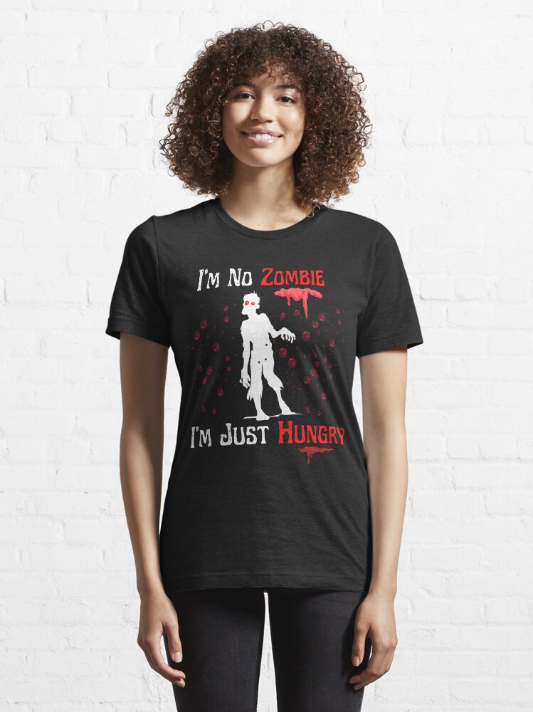 Alternate view of Zombie T-shirt- I'm no zombie t-shirt Essential T-Shirt