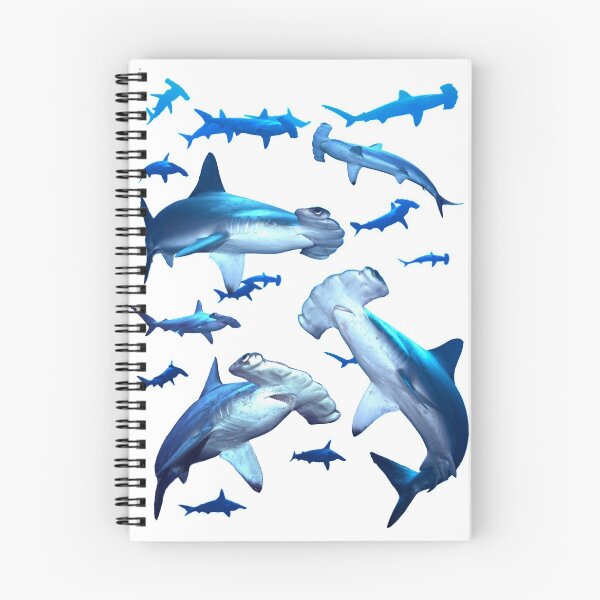 Item preview, Schooling Hammerhead Sharks designed and sold by Crotaluszonata.