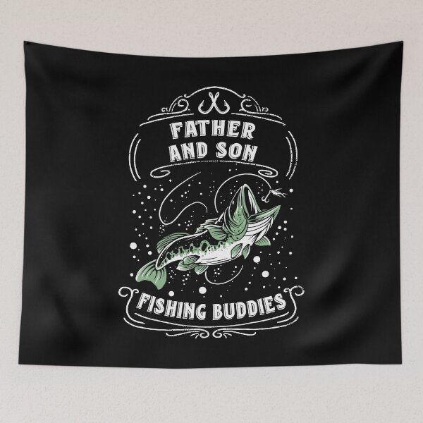 Item preview, Father and Son Fishing Buddies designed and sold by Uppercase Tees.