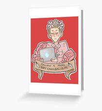 Soft Cannibalism Greeting Card