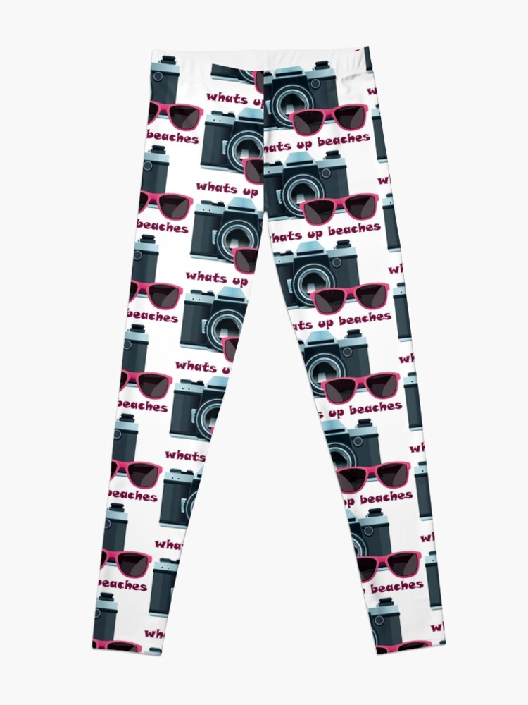 Discover Whats Up Beaches Cats Ask Leggings
