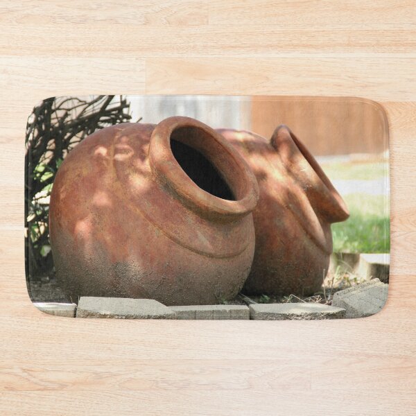 Item preview, Tilted terracotta welcome pots designed and sold by Rennie Palmer.