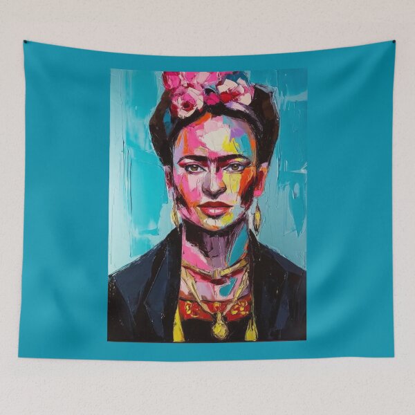 Item preview, Frida Kahlo Watercolor designed and sold by PoliticsPrint.