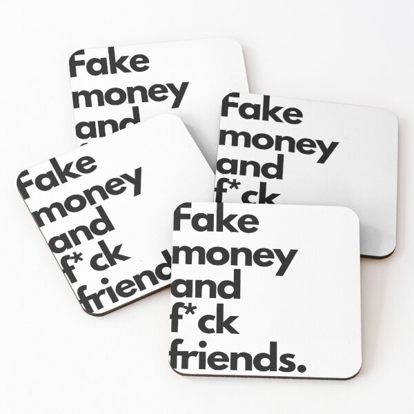 Item preview, Fake money and f*ck friends Street Codes Streetwear designed and sold by OVERSAI.