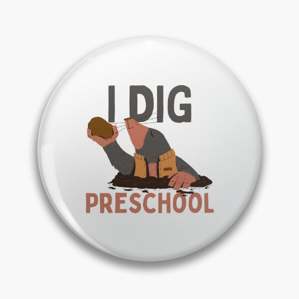 Item preview, I Dig Preschool designed and sold by SweetAndSpice.