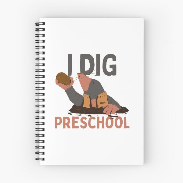 Item preview, I Dig Preschool designed and sold by SweetAndSpice.