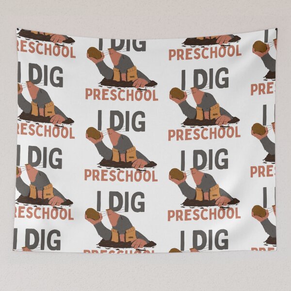 Item preview, I Dig Preschool designed and sold by SweetAndSpice.