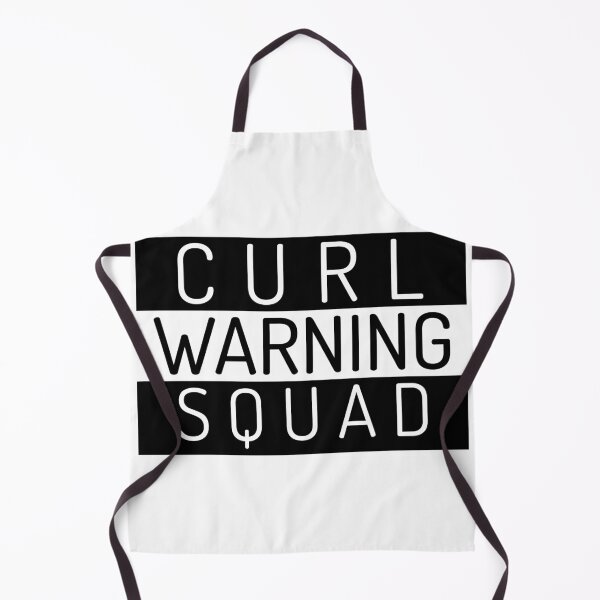 Item preview, Curl Squad - Warning Logo designed and sold by FavoriteSaint.