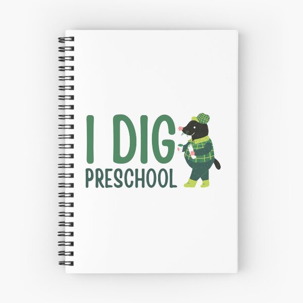 Item preview, I Dig Preschool designed and sold by SweetAndSpice.