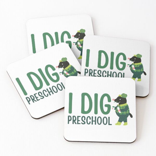 Item preview, I Dig Preschool designed and sold by SweetAndSpice.