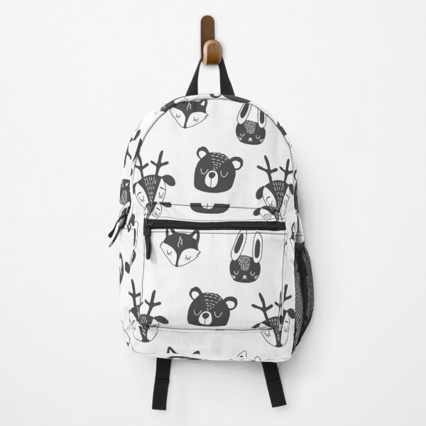 Item preview, Scandi Woodland Animals Decor, Monochrome Patterns, Abstract designed and sold by AB-DesignStudio.