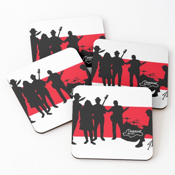 Item preview, Coastal Drift Red outline Logo designed and sold by scottimage.