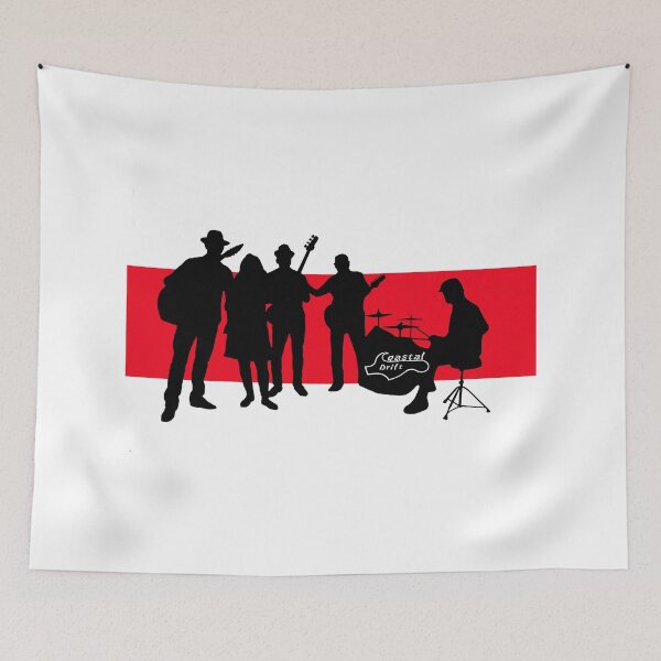 Item preview, Coastal Drift Red outline Logo designed and sold by scottimage.