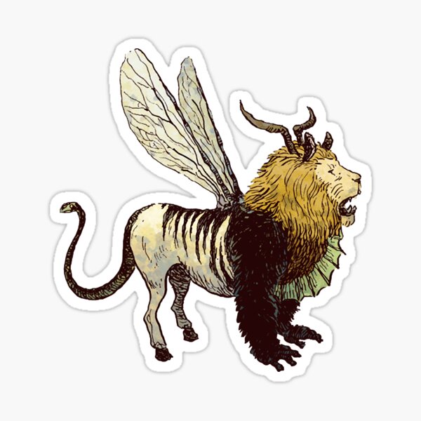 Sticker Chimera Redbubble