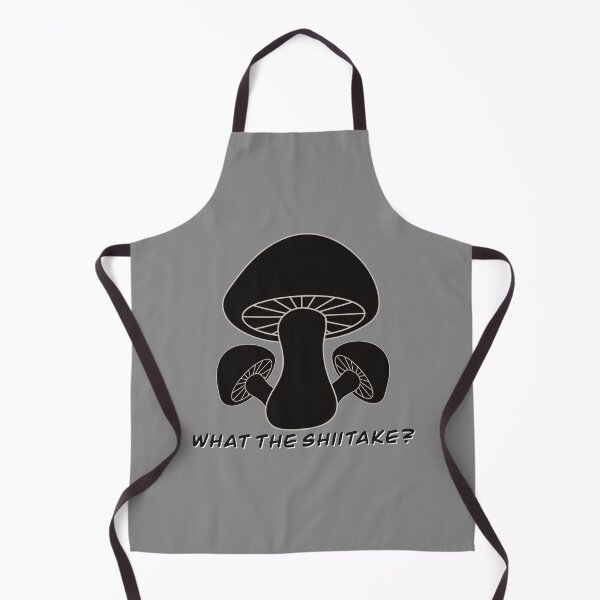 Item preview, What the Shiitake? - Pun for Foodies, Gag Gift - black letters designed and sold by FlorenciaBliss.