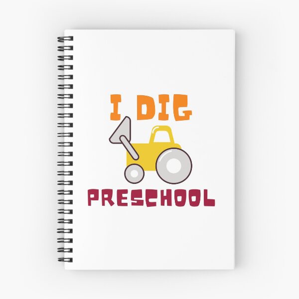 Item preview, I Dig Preschool designed and sold by SweetAndSpice.