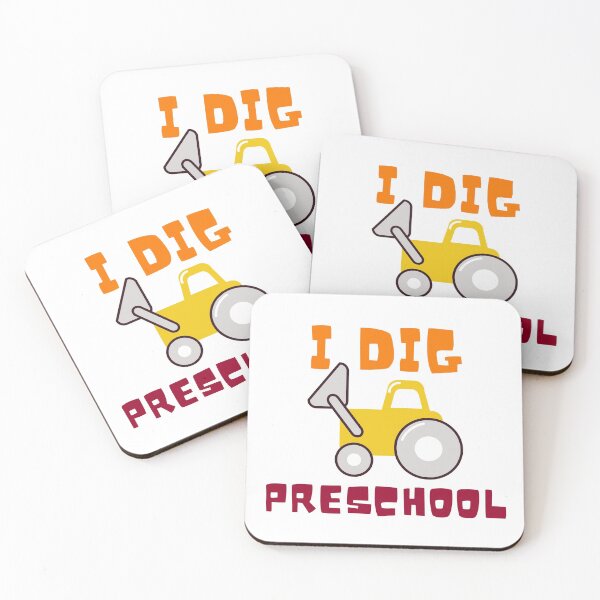 Item preview, I Dig Preschool designed and sold by SweetAndSpice.