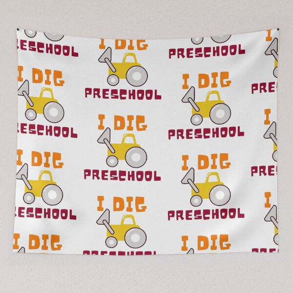 Item preview, I Dig Preschool designed and sold by SweetAndSpice.