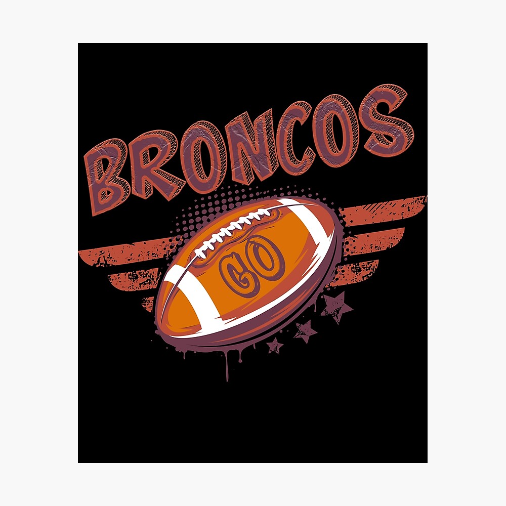 Football Denver Broncos Original Vintage Sports Posters for sale