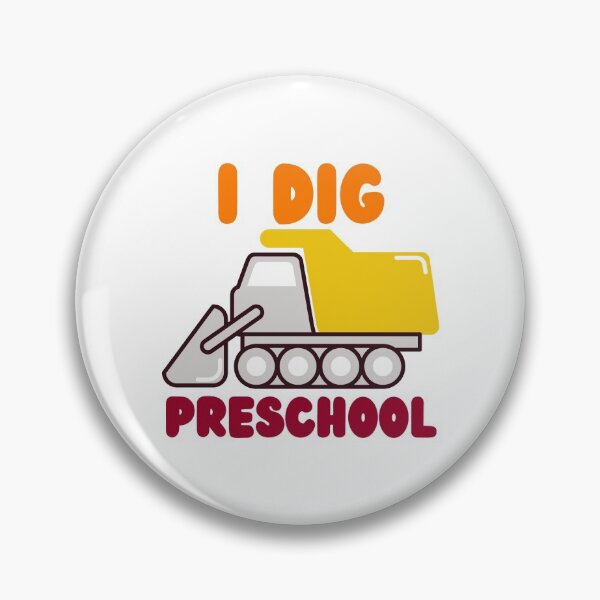 Item preview, I Dig Preschool designed and sold by SweetAndSpice.