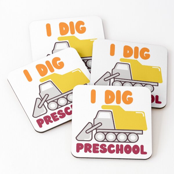 Item preview, I Dig Preschool designed and sold by SweetAndSpice.