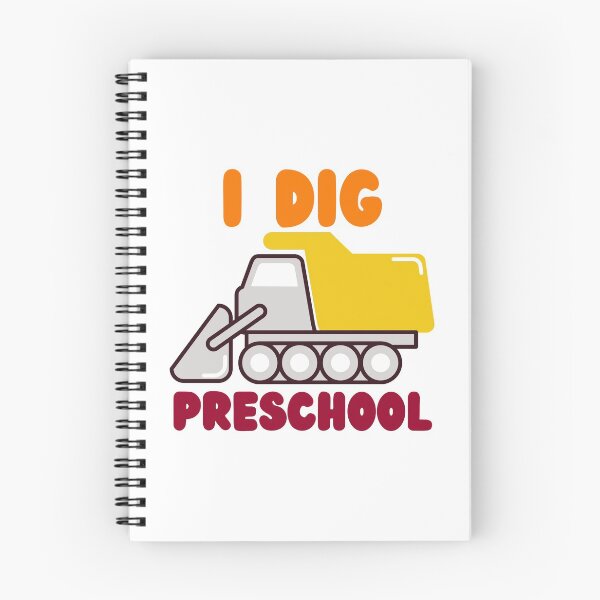 Item preview, I Dig Preschool designed and sold by SweetAndSpice.