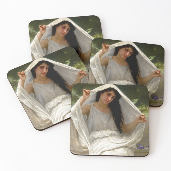 Item preview, Le Voile / The Veil by Bouguereau designed and sold by academic-art.