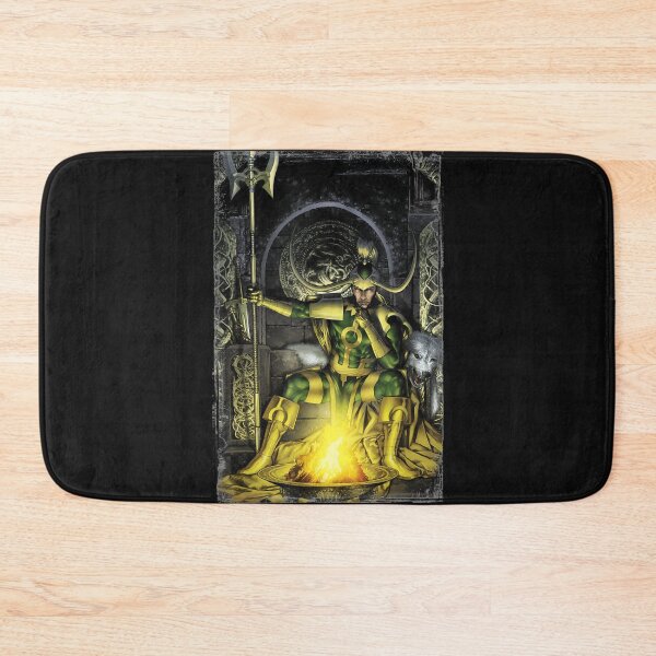 Item preview, Fenris Loki On His hrone Bonfire  designed and sold by JoseDuarte.