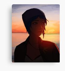Blue Sunset Canvas Print