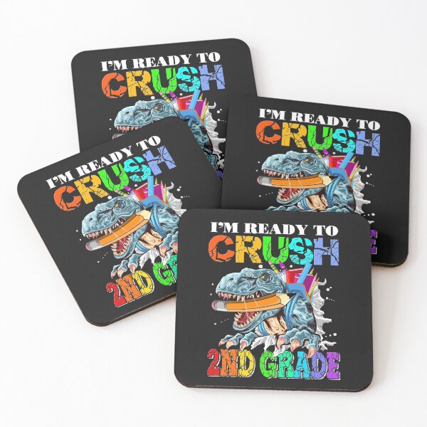 Item preview, I'm Ready to Crush Dinosaur - 2nd Grade designed and sold by SpecialGift79.