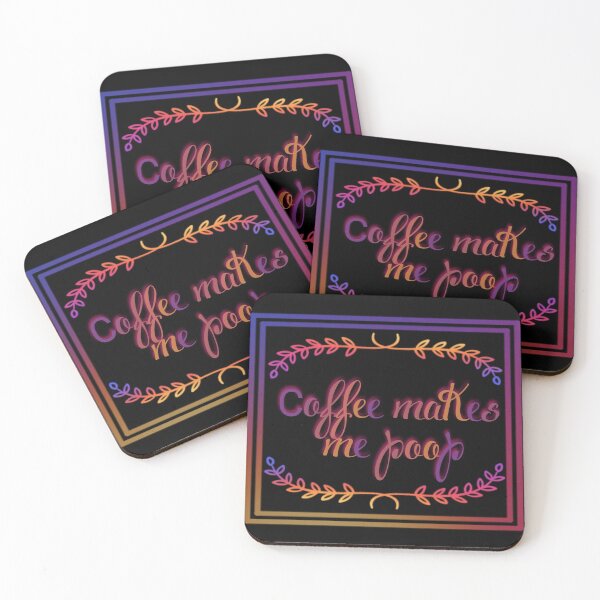 Item preview, Coffee makes me poop designed and sold by J-KAP.