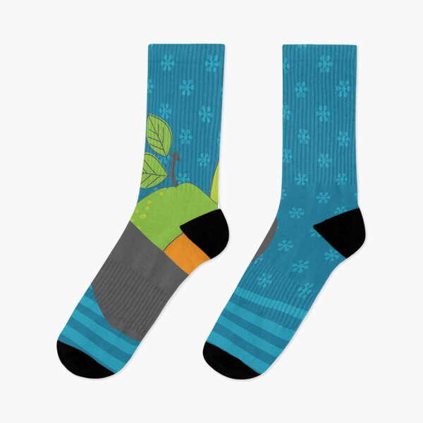 Item preview, Fruit Bowl Pear Orange Avocado Strawberries Still Life designed and sold by Anna Lemos.