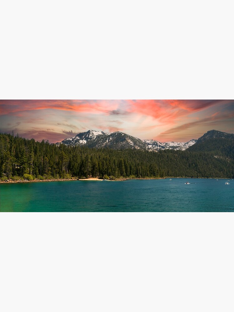Sunset at Lake Tahoe by Gans10