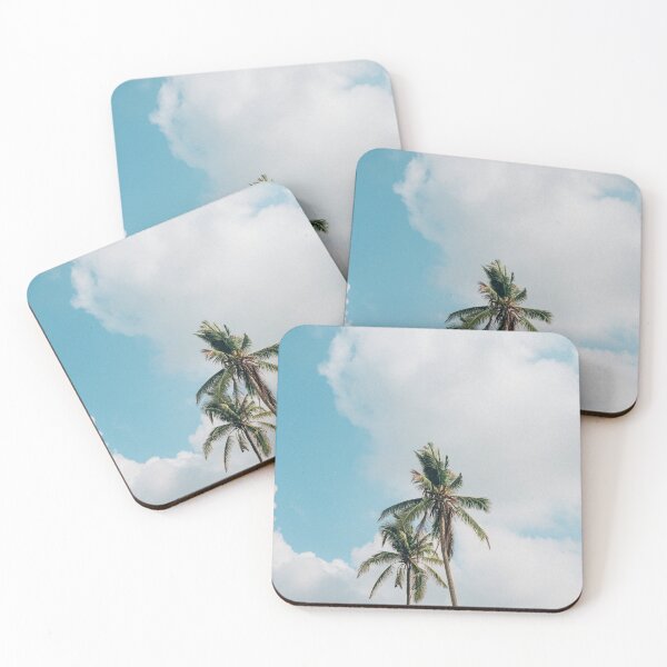 Item preview, Palm Trees with calm skies and cloud designed and sold by All Things Wild.