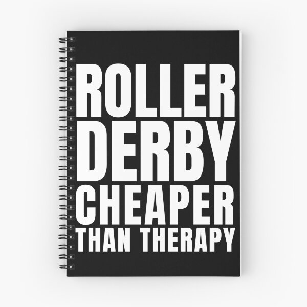 Item preview, Roller Derby Cheaper Than Therapy designed and sold by Crafty-Mornings.