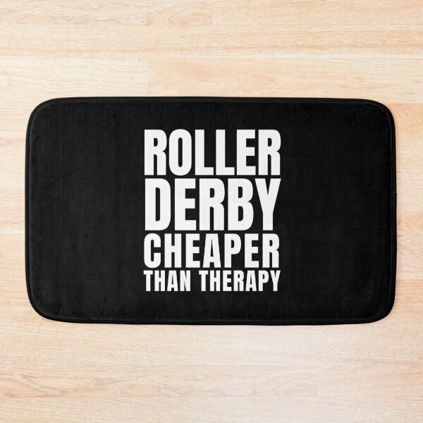 Item preview, Roller Derby Cheaper Than Therapy designed and sold by Crafty-Mornings.
