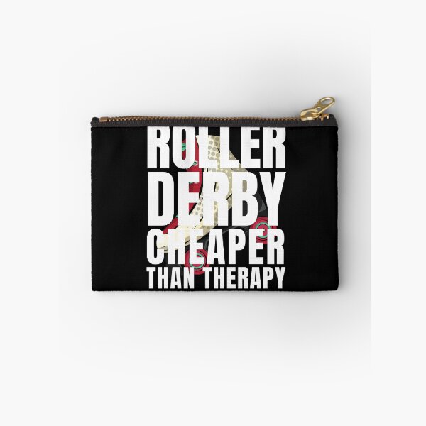 Item preview, Roller Derby Cheaper Than Therapy designed and sold by Crafty-Mornings.