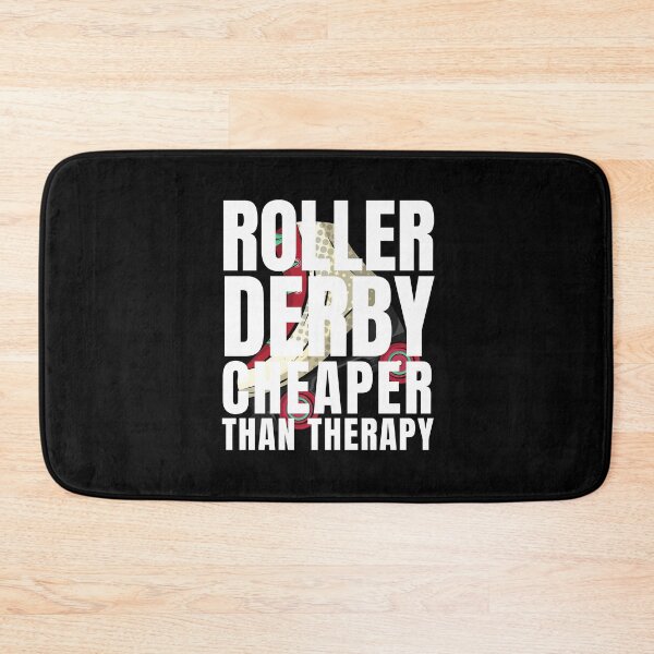 Item preview, Roller Derby Cheaper Than Therapy designed and sold by Crafty-Mornings.