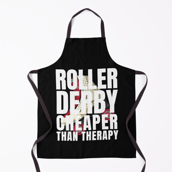 Item preview, Roller Derby Cheaper Than Therapy designed and sold by Crafty-Mornings.