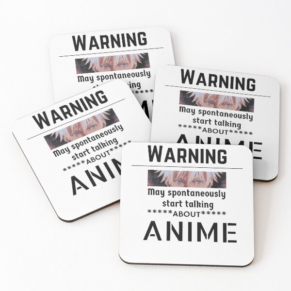 Item preview, ANIME Warning designed and sold by Sassylife.