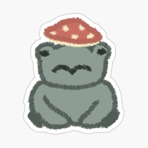 Vista previa del artículo con la obra «Gomita con setas», diseñado y vendido por JellyPeach.