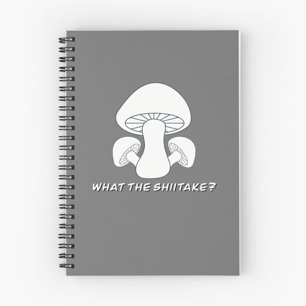 Item preview, What the Shiitake - Pun for Foodies, Gag Gift - white letters, no glow designed and sold by FlorenciaBliss.