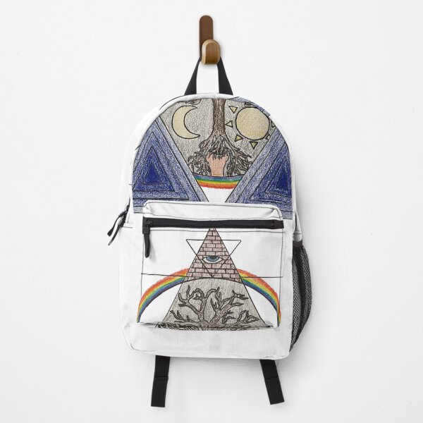 Item preview, Tree of life rainbow triangle designed and sold by Sunsetandchill.