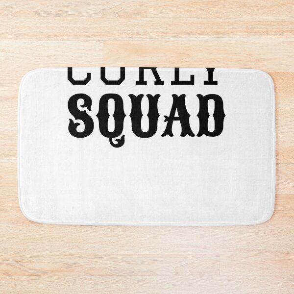 Item preview, Curly Squad - Black Text  designed and sold by FavoriteSaint.