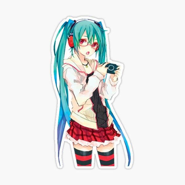 Animated Miku Gang Sticker