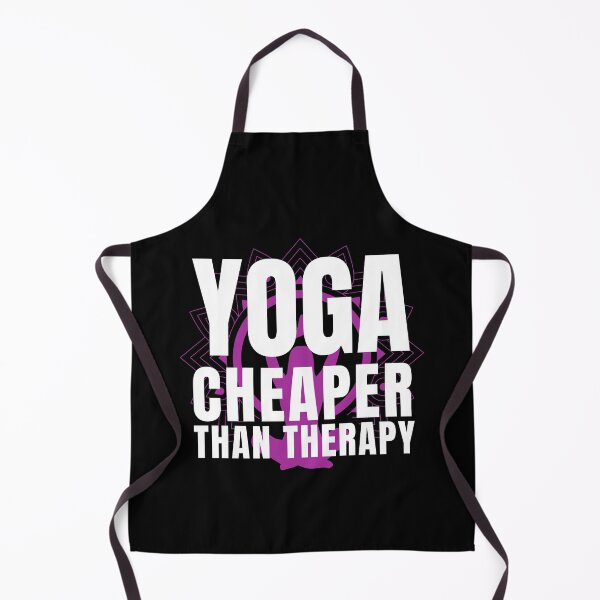 Item preview, Yoga Cheaper Than Therapy designed and sold by Crafty-Mornings.