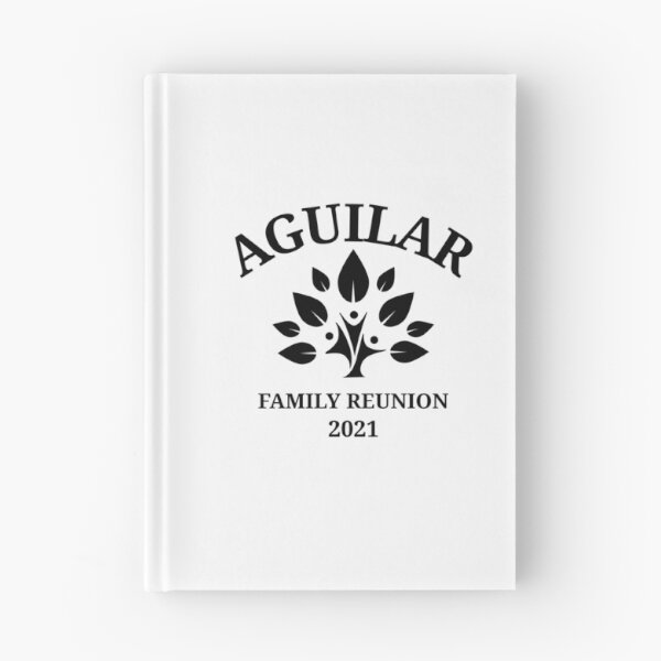 Item preview, Aguilar Family Reunion 2021 Art with black text designed and sold by KarisCanvasShop.