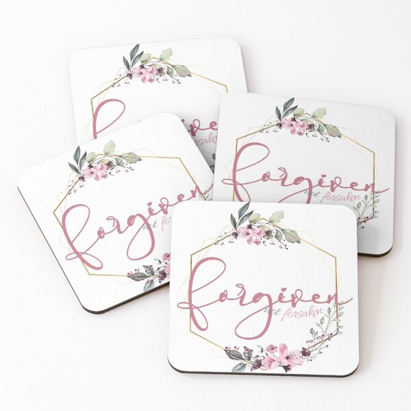 Item preview, Forgiven, Not Forsaken White designed and sold by ShopTr3ndy.