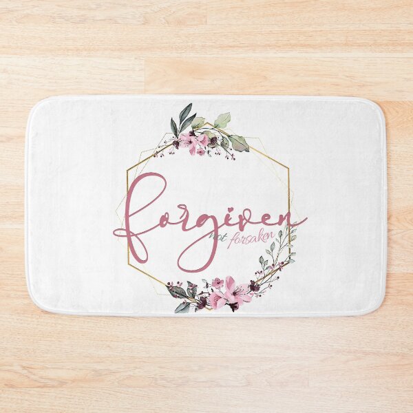 Item preview, Forgiven, Not Forsaken White designed and sold by ShopTr3ndy.